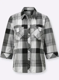 Karobluse mit aufgesetzten Brusttaschen