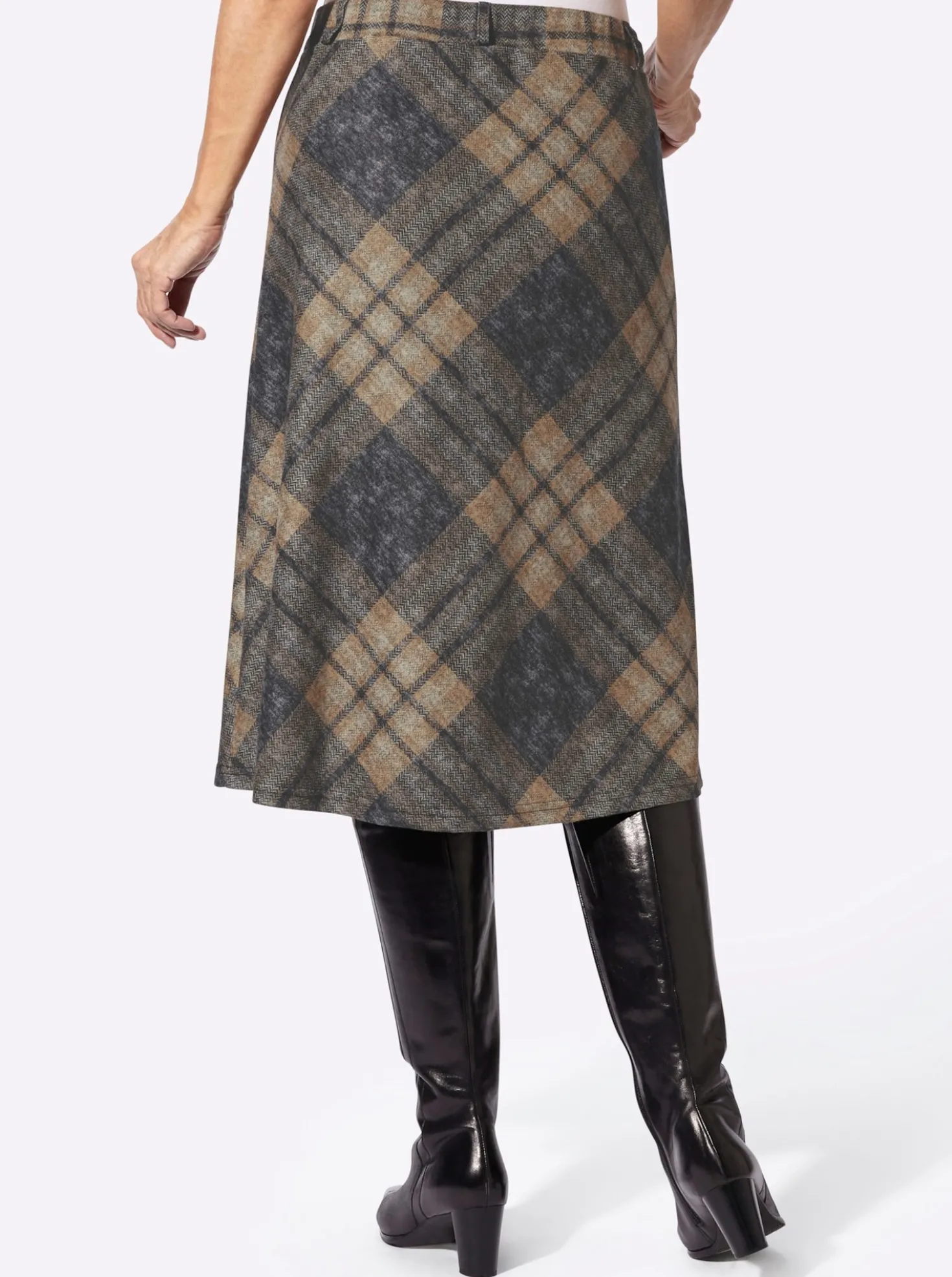 Karorock in Flanell-Optik