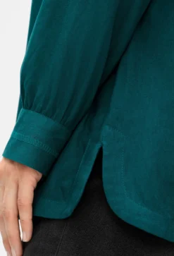 Klassische Bluse aus Twillqualität