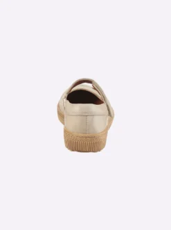 Klettschuh mit Leder-Wechselfußbett