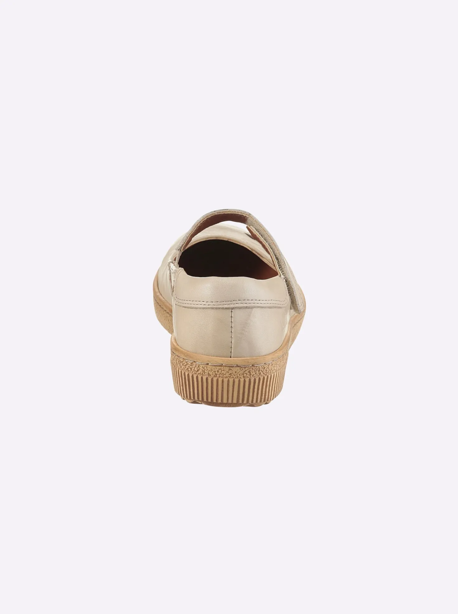 Klettschuh mit Leder-Wechselfußbett