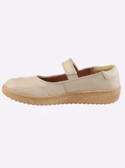 Klettschuh mit Leder-Wechselfußbett