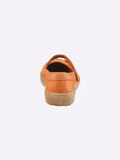 Klettschuh mit Leder-Wechselfußbett