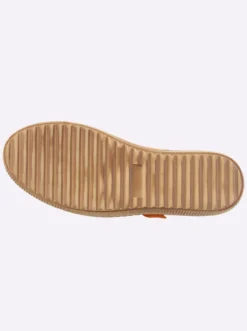 Klettschuh mit Leder-Wechselfußbett