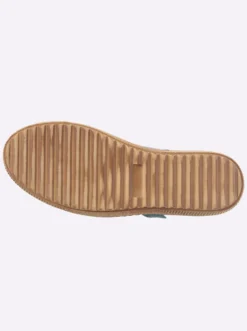 Klettschuh mit Leder-Wechselfußbett