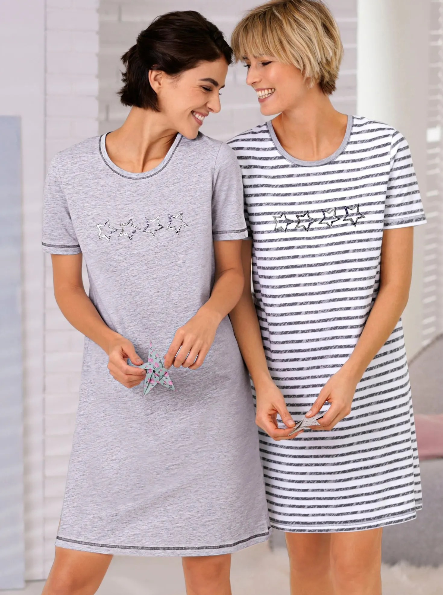 Kurzarm Sleepshirts