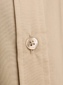 Kurzarm-Bluse aus reinem Lyocell