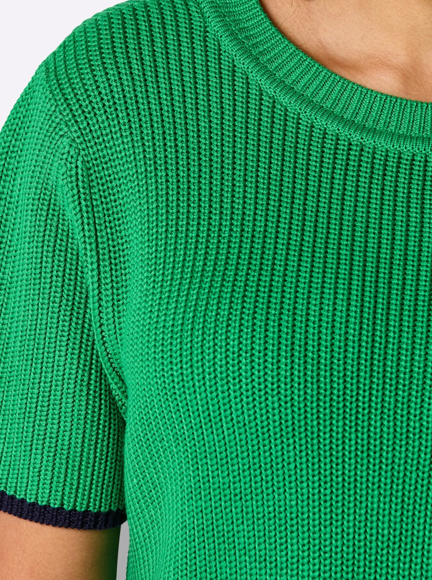 Kurzarmpullover