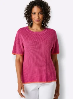 Kurzarmpullover