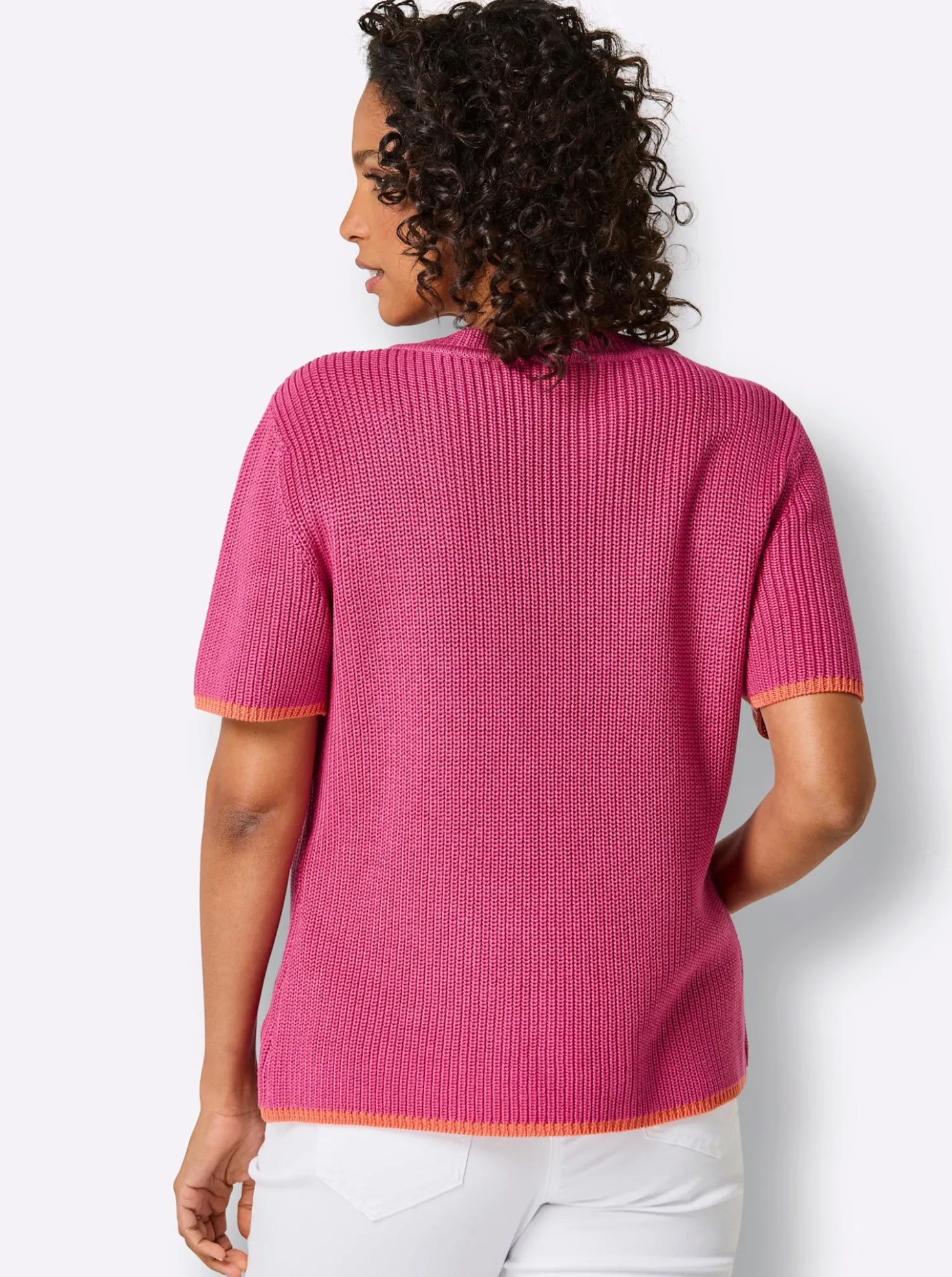 Kurzarmpullover