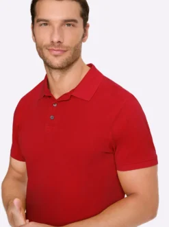 Kurzarmshirt aus Baumwoll-Pikee
