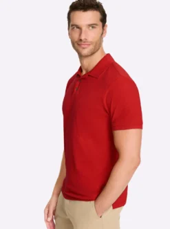 Kurzarmshirt aus Baumwoll-Pikee