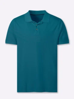 Kurzarmshirt aus Baumwoll-Pikee