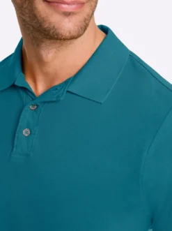 Kurzarmshirt aus Baumwoll-Pikee