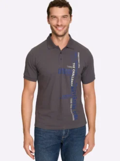Kurzarmshirt aus reiner Baumwolle, Pikee