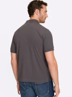 Kurzarmshirt aus reiner Baumwolle, Pikee