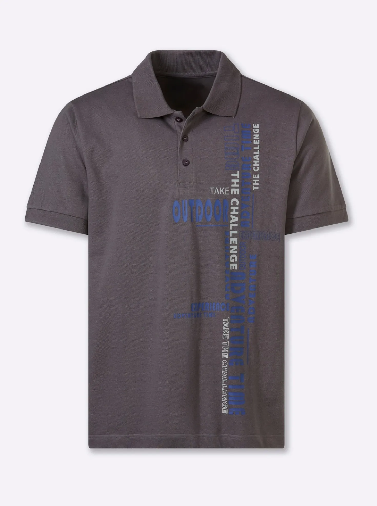 Kurzarmshirt aus reiner Baumwolle, Pikee