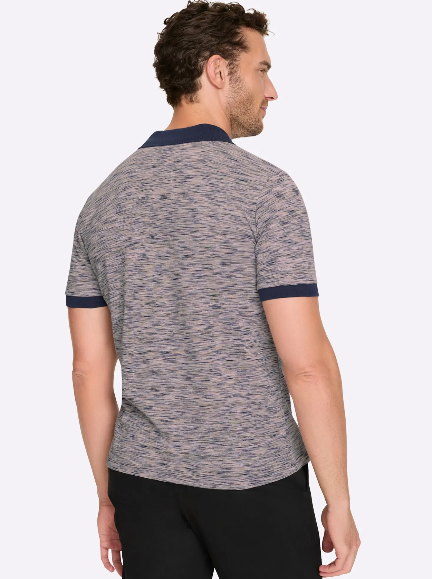Kurzarmshirt in Pikee-Qualität