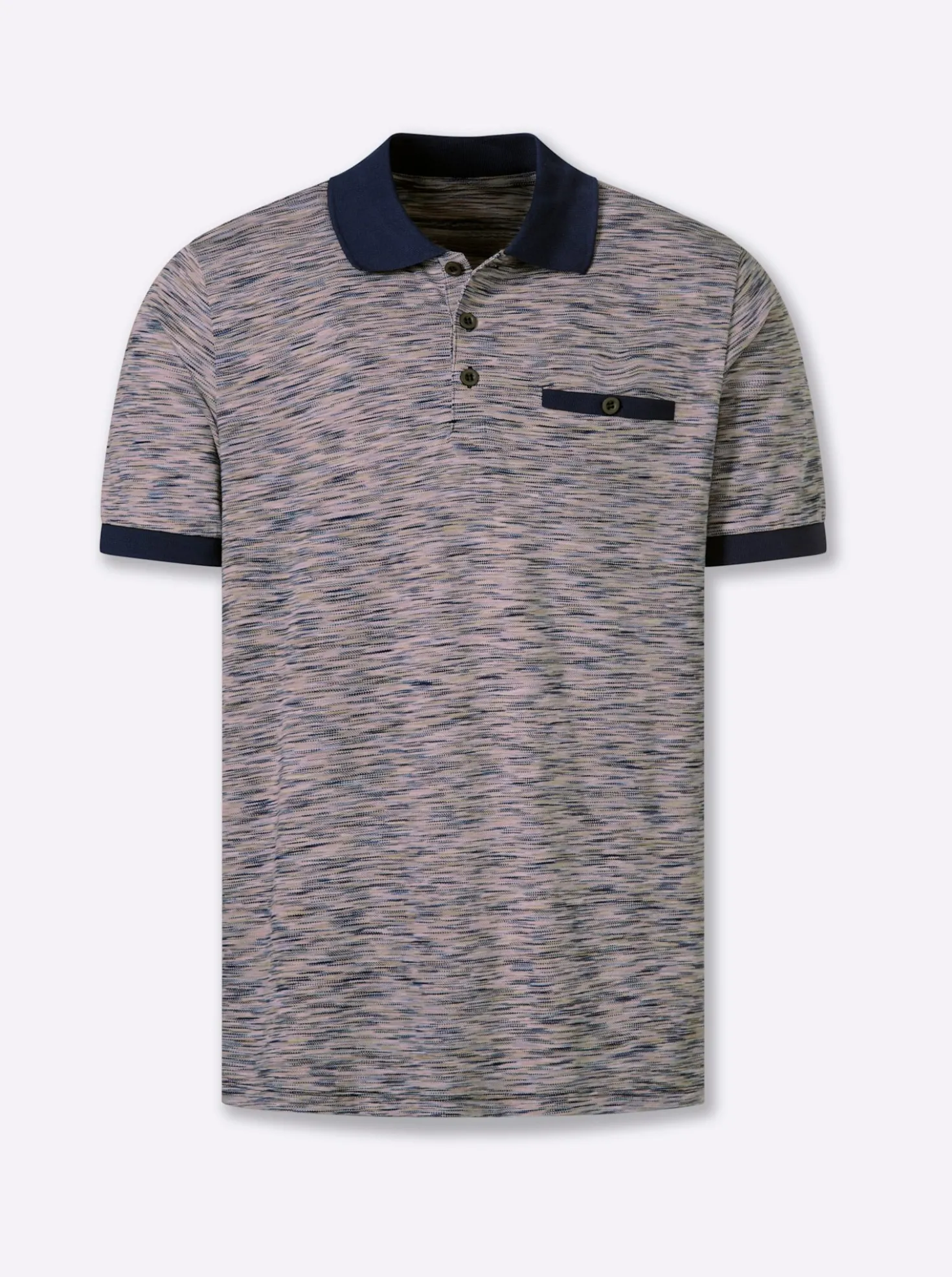 Kurzarmshirt in Pikee-Qualität