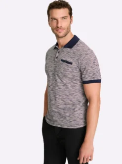 Kurzarmshirt in Pikee-Qualität