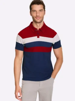 Kurzarmshirt in Pikee-Qualität