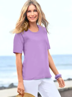 Kurzarmshirt in taillierter Form