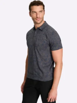 Kurzarmshirt mit Allover-Print
