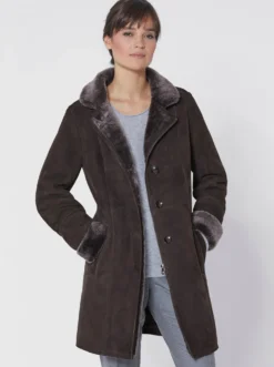 Lammfelljacke aus Lammnappaleder