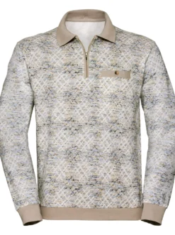 Langarm-Poloshirt