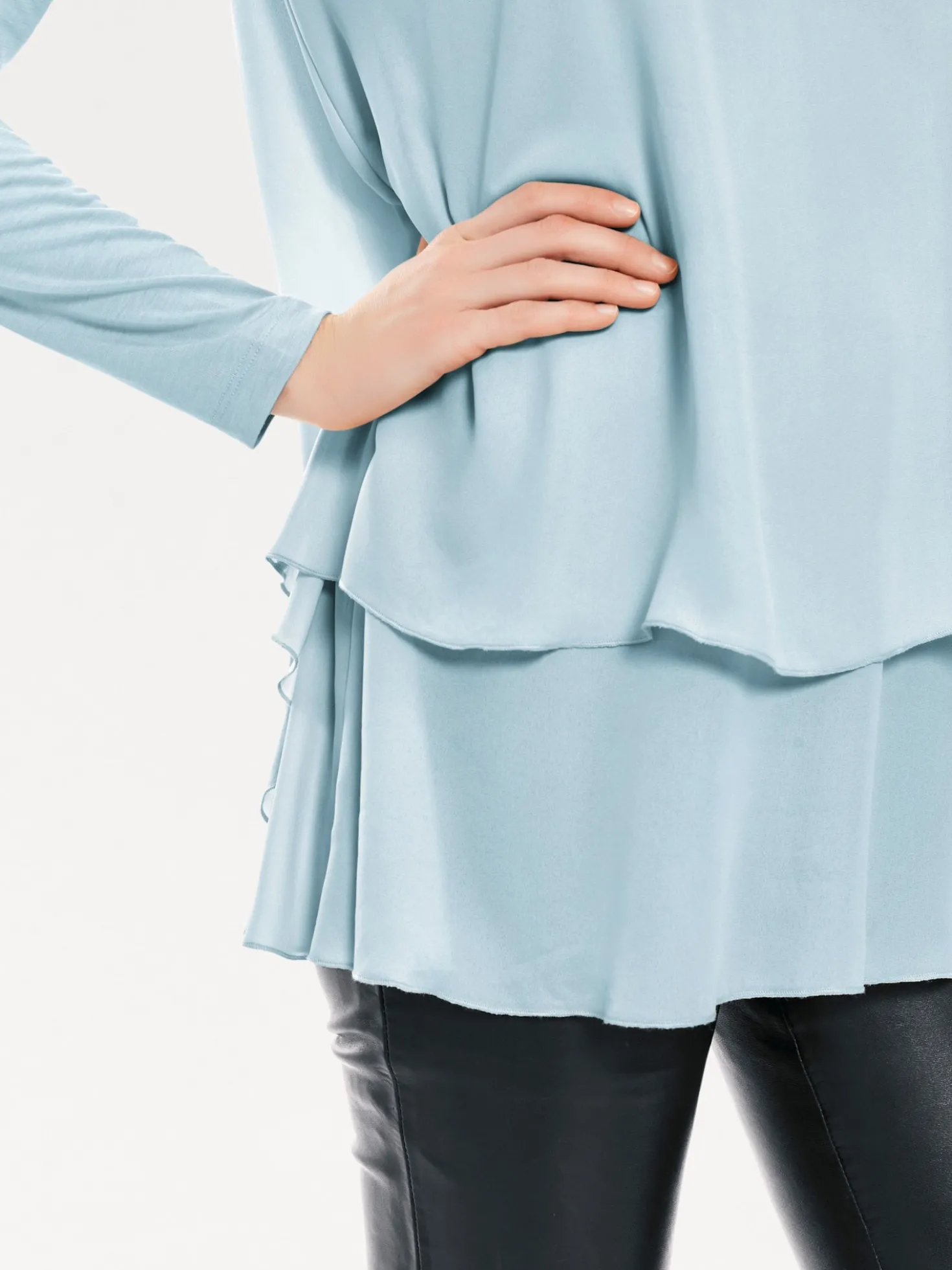 Langarmshirt in 2-in-1-Optik
