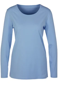 Langarmshirt in weiter Form