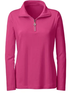 Langarmshirt mit Schneeflocken-Anhänger