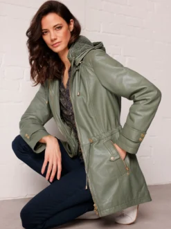 Lederjacke aus handschuhweichem Lammnappa