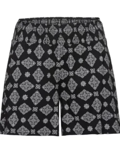 Lockere Shorts mit Smokbund