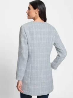 Longblazer mit Pailletten