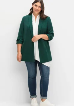 Longblazer mit Schalkragen