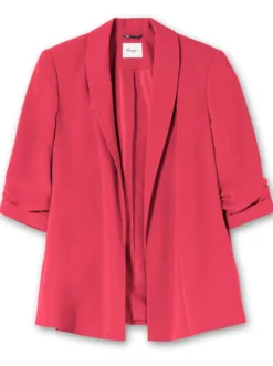 Longblazer mit Schalkragen