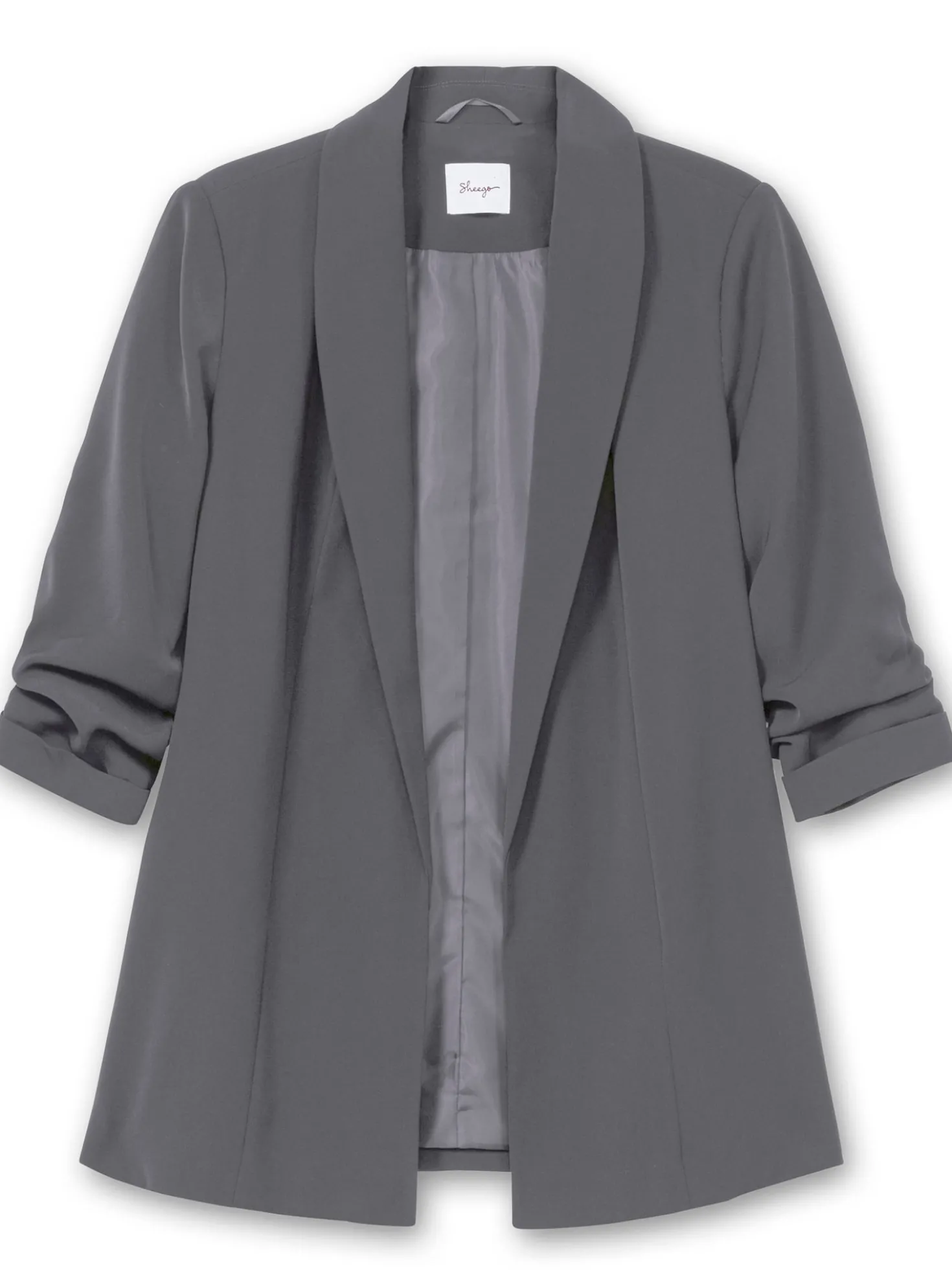 Longblazer mit Schalkragen