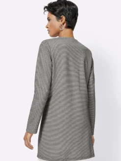 Longblazer mit Waben-Struktur
