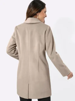 Longjacke mit Schalkragen