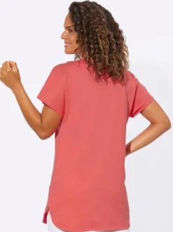 Longshirt in Sweat-Qualität