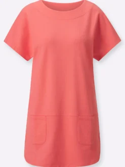 Longshirt in Sweat-Qualität