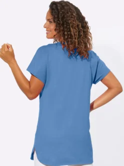 Longshirt in Sweat-Qualität