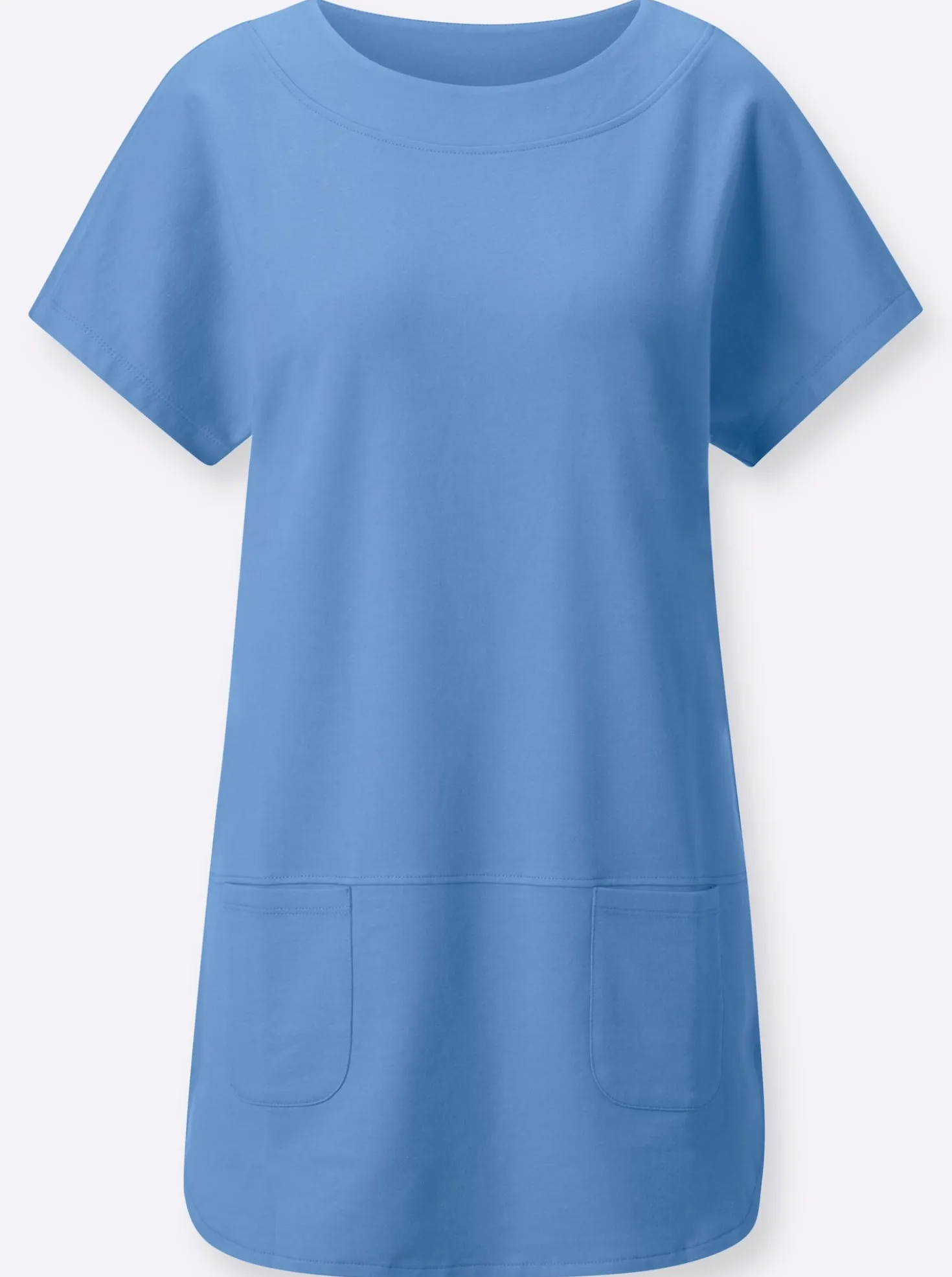 Longshirt in Sweat-Qualität