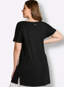 Longshirt mit Ornament-Print