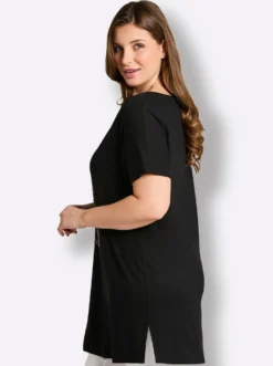 Longshirt mit Ornament-Print