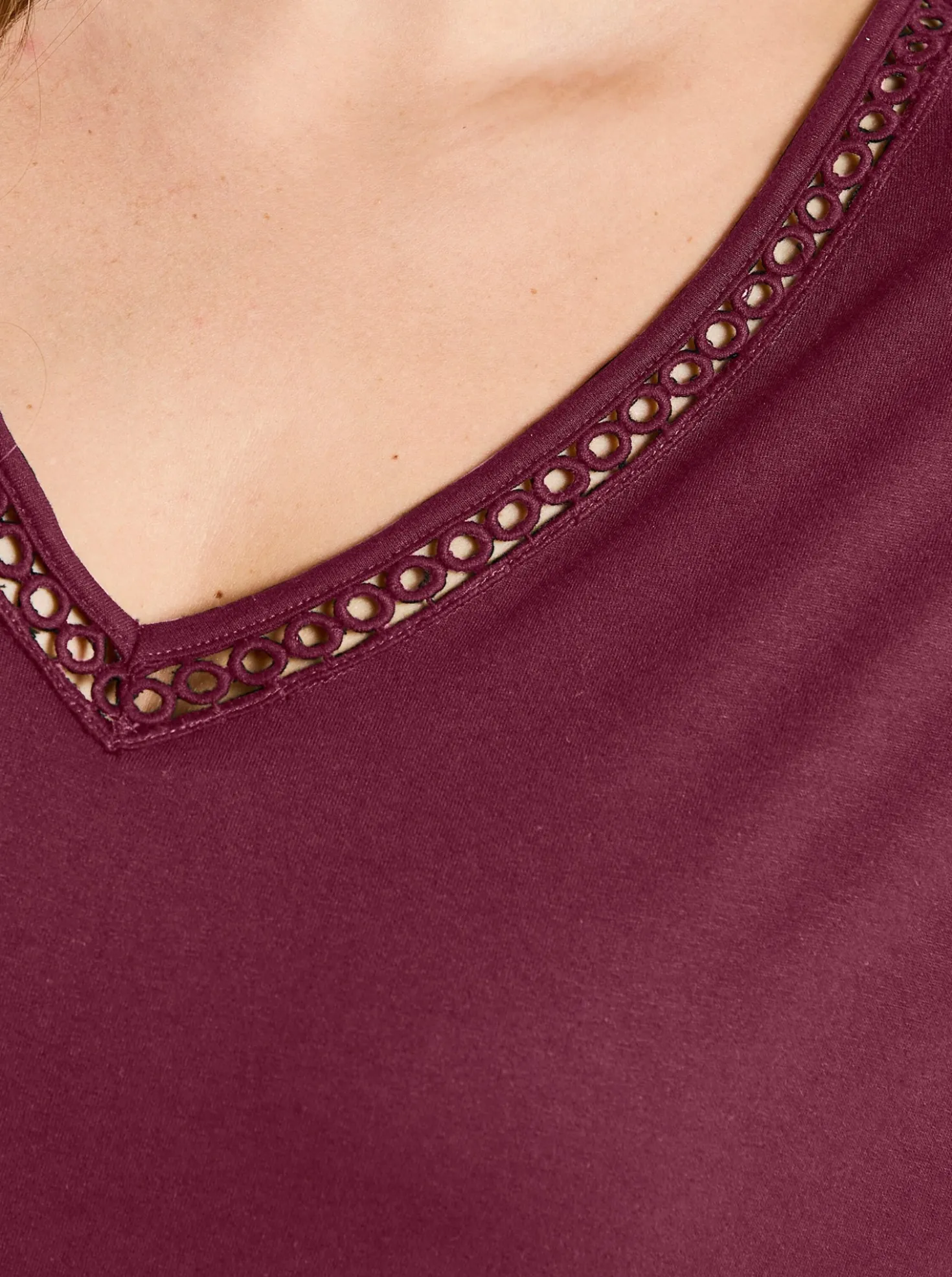 Longshirt mit Quasten
