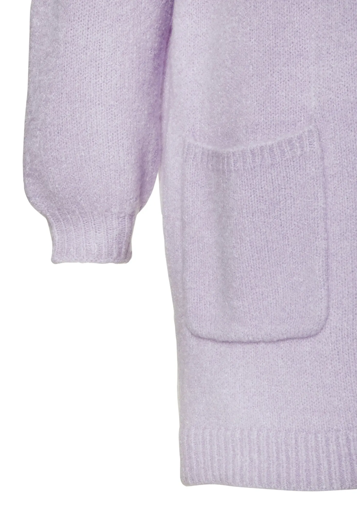 Longstrickjacke