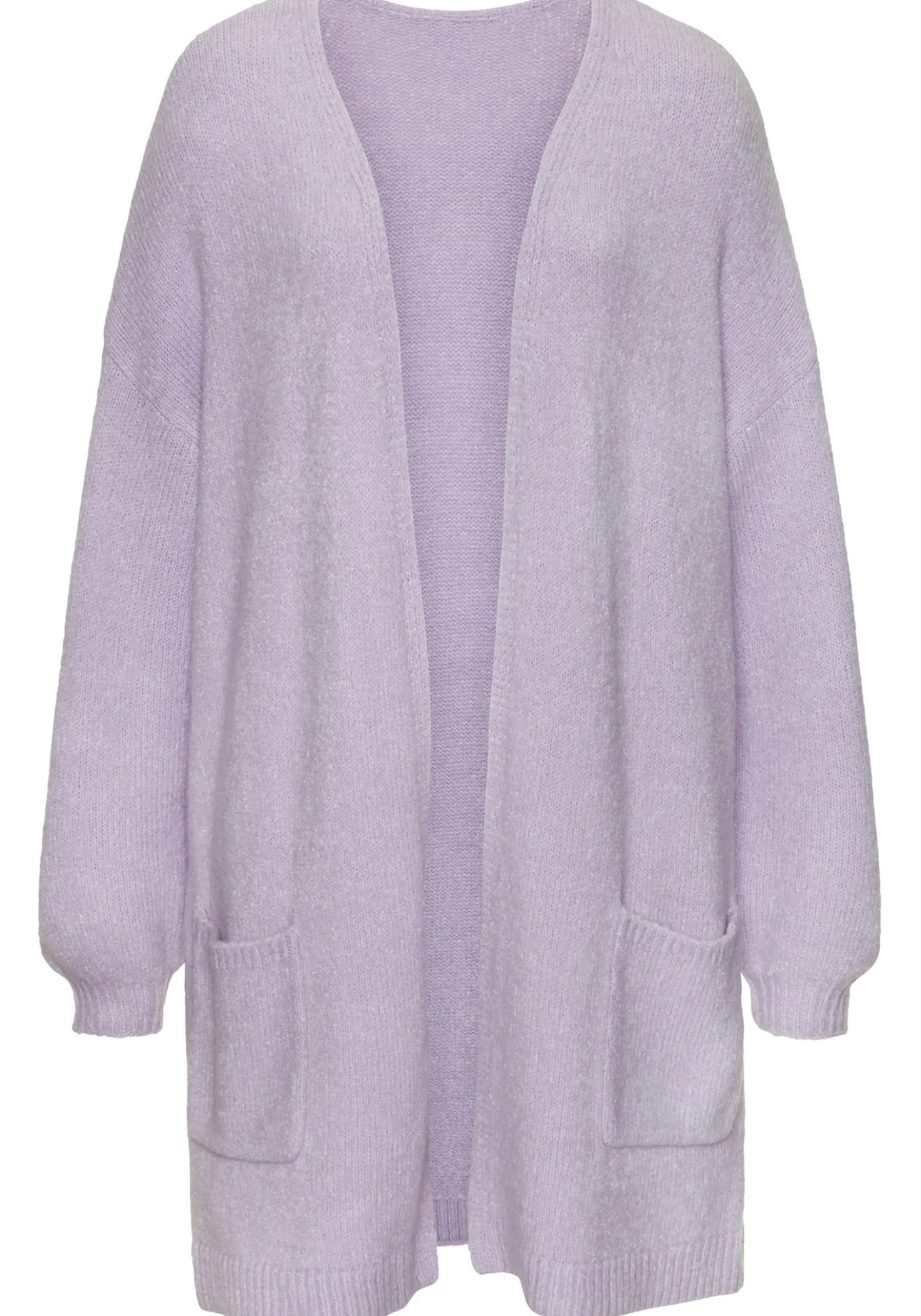 Longstrickjacke