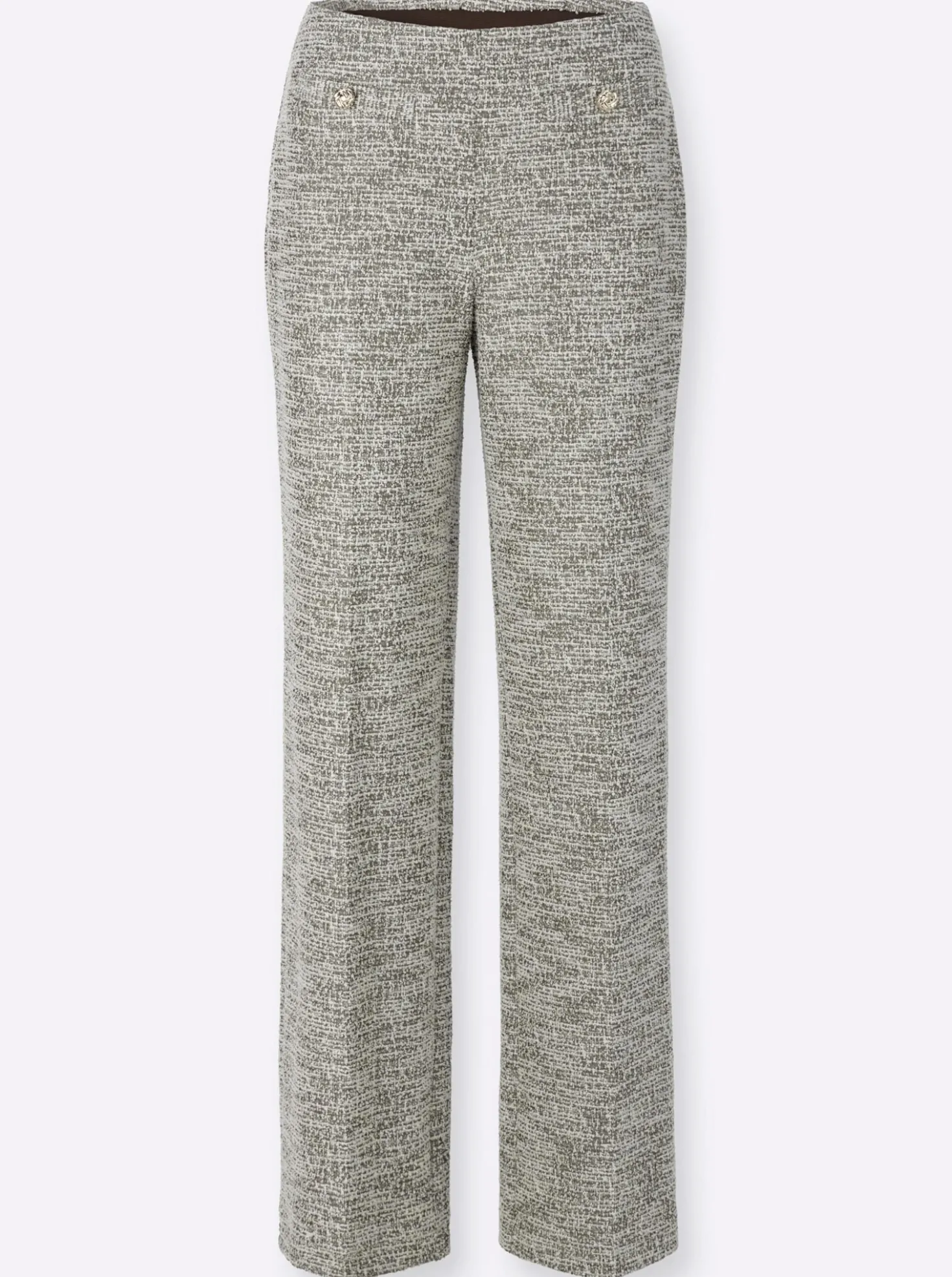 Marlene-Hose in Bouclé-Qualität